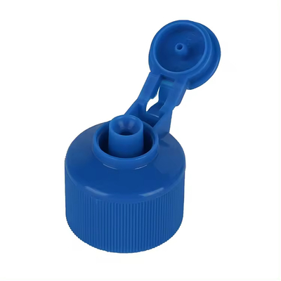 20 mm Flip Top Caps a nervatura nera di plastica a vite per sapone liquido