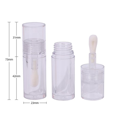 Materiale di plastica resistente Tipo tubi per labbra lucente per cosmetici Blush alto lucente 5ml Vari stili