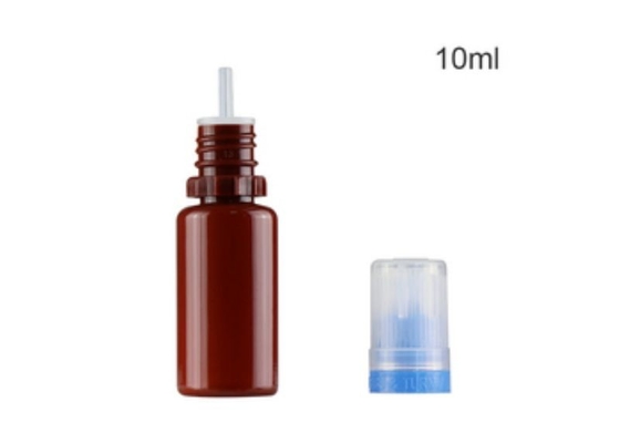 Bottiglia da 10 ml con gocciolante per le bottiglie di olio di fumo con chiusura push pull