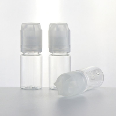 Comodo flacone di 30 ml di olio di fumo di plastica con punta sottile lunga e tappo a prova di bambini