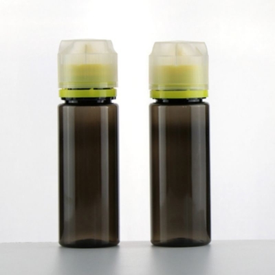 Comodo flacone di 30 ml di olio di fumo di plastica con punta sottile lunga e tappo a prova di bambini