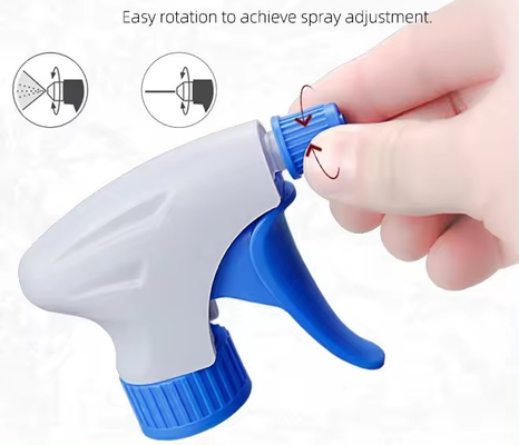 Spruzzatore a sgancio di nebbia in plastica in PP da 28 mm con clip e ugello regolabile per applicazioni versatili