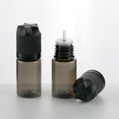 bottiglia nera opaca fredda bottiglia di olio di fumo nero utilizzare bottiglia di plastica