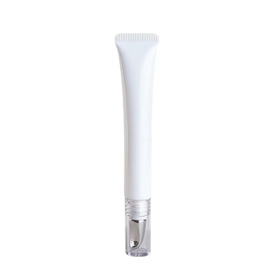 Tubo nero rotondo con tappo a vite per crema per viso e cura della pelle