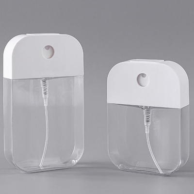 Bottiglia di plastica tascabile con carta di credito per spray per profumi colorati