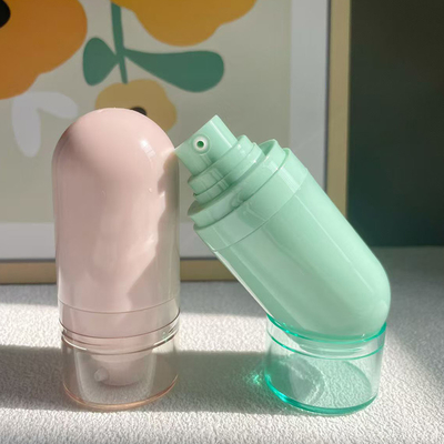 Bottiglia a spruzzo da 50 ml Bottiglia rovesciata Carino Macaro Colorato Bottiglia senza aria Cura della pelle