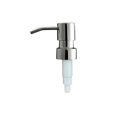 Acciaio inossidabile Oro fuori molla Pompa di lozione Dispenser di sapone in metallo nero Diametro 28 mm