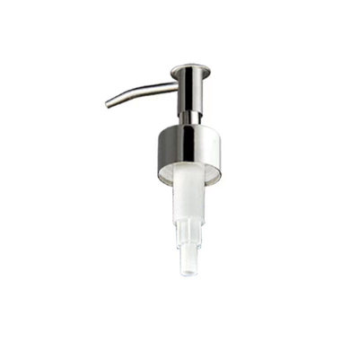 Acciaio inossidabile Oro fuori molla Pompa di lozione Dispenser di sapone in metallo nero Diametro 28 mm