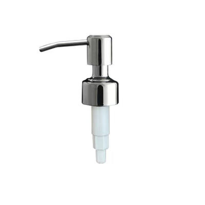Acciaio inossidabile Oro fuori molla Pompa di lozione Dispenser di sapone in metallo nero Diametro 28 mm