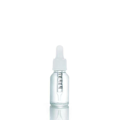 Bottiglia di plastica da 18 mm e bottiglia di olio essenziale in vetro da 10 ml da viaggio o da casa