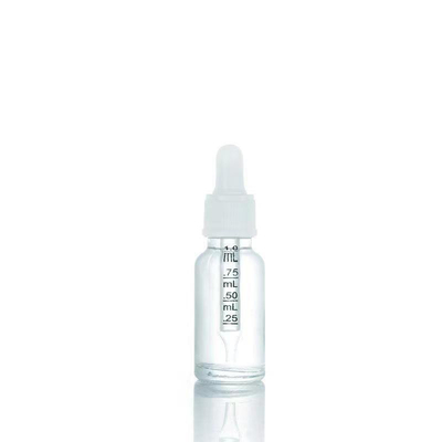 Bottiglia di plastica da 18 mm e bottiglia di olio essenziale in vetro da 10 ml da viaggio o da casa