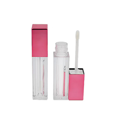 Tubo di balsamo per la bocca per contenitori cosmetici personalizzato 3G vuoto bocca a bevola tubo di rossetto con chiusura a vite di gomma sigillo di plastica