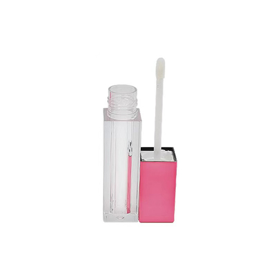 Tubo di balsamo per la bocca per contenitori cosmetici personalizzato 3G vuoto bocca a bevola tubo di rossetto con chiusura a vite di gomma sigillo di plastica