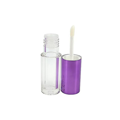 Tubo per rossetto per labbra vuoto a misura 3.5g 5g con chiusura a vite di sigillo di gomma Tubo di balsamo per labbra in plastica per imballaggi per contenitori cosmetici