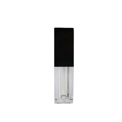 Tubo di rossetto per la bocca rotonda vuota su misura 4g con chiusura a vite di sigillo di gomma Tubo di balsamo per la bocca di plastica per imballaggi per contenitori cosmetici