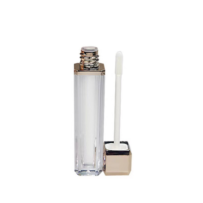 Gloss per labbra idratante Tubo balsamo per labbra 4g Buco vuoto rotondo per la bocca Tubo di rossetto con chiusura a vite di gomma