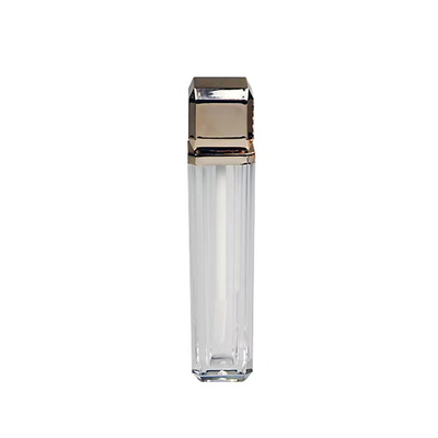 Gloss per labbra idratante Tubo balsamo per labbra 4g Buco vuoto rotondo per la bocca Tubo di rossetto con chiusura a vite di gomma