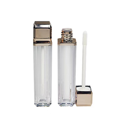 Gloss per labbra idratante Tubo balsamo per labbra 4g Buco vuoto rotondo per la bocca Tubo di rossetto con chiusura a vite di gomma