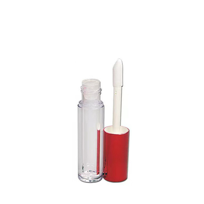 Imballaggio del trucco Confortevole e in bottiglia di plastica Gloss per labbra con funzione rotante