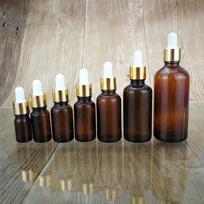 Bottiglia di olio essenziale trasparente marrone 5ml 10ml 15ml 20ml 30ml 50ml 100ml for Aromatherapy