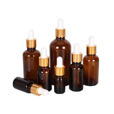30 ml Fabbrica all'ingrosso Logo personalizzato Occhio Bottiglia di olio essenziale gocciolante di vetro