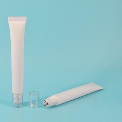 Imballaggio cosmetico vuoto tubo PE a doppio strato con tela di seta