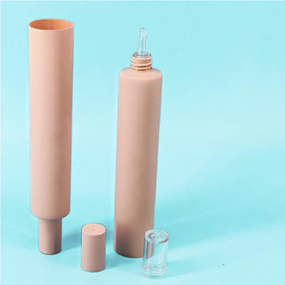 Imballaggio cosmetico a colori vuoti PE tubo combinato Flexo con timbraggio