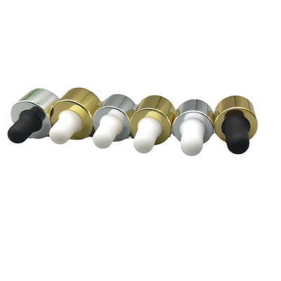 18mm 24mm PP ribbed Plastic Dropper per bottiglia di olio essenziale e versatile