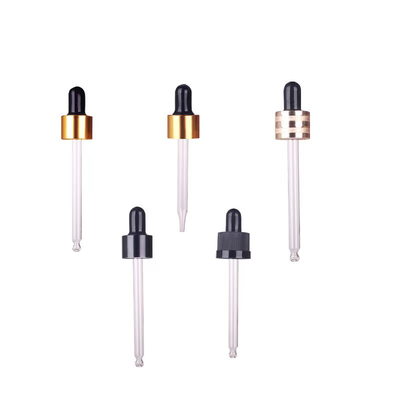 18mm 24mm PP ribbed Plastic Dropper per bottiglia di olio essenziale e versatile
