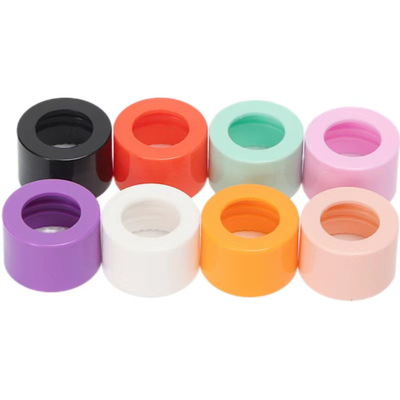Colore personalizzato 18 mm 24 mm rubinato PP Plastic Dropper per il siero per la cura della pelle