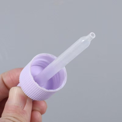 Colore personalizzato 18mm 24mm PP ribbed Plastic Dropper con pipetta di plastica strumento di distribuzione di liquidi professionale
