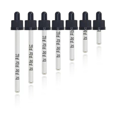 18mm 24mm PP gocciolante di plastica a costole con pipetta di plastica colore personalizzato per una facile distribuzione