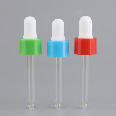 Colore personalizzato 18 mm 24 mm Gocciolante di plastica in PP liscio con pipetta di plastica per misure precise