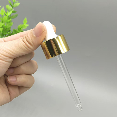 Colore personalizzato 18mm 24mm chiusura in alluminio gocciolante in plastica per bottiglia di olio essenziale