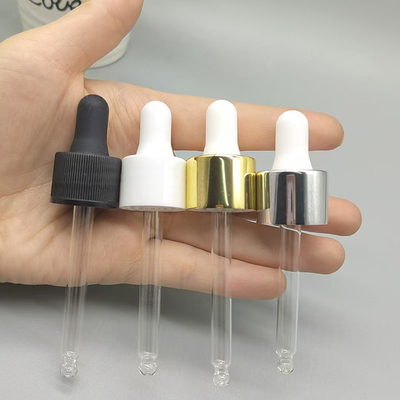 Colore personalizzato 18mm 24mm chiusura in alluminio gocciolante in plastica per bottiglia di olio essenziale