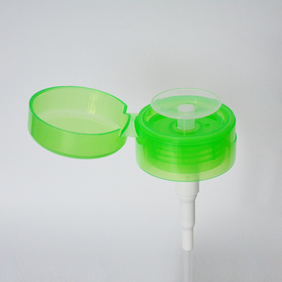 Materiale PET di plastica colorato 28/410 33/410 0,5cc Dosaggio Flip Top Dispenser di lucidatura per unghie Rimuotore di olio Pompa a prova di perdite