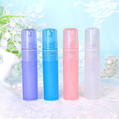 100 ml Bottiglia vuota di plastica per animali da compagnia nera trasparente vuota di plastica spray profumo con colore bianco bottiglia