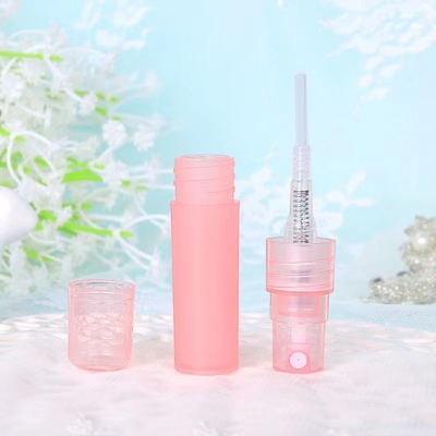 100 ml Bottiglia vuota di plastica per animali da compagnia nera trasparente vuota di plastica spray profumo con colore bianco bottiglia