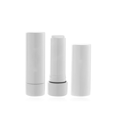 Contenitore cosmetico imballaggio in plastica personalizzato con chiusura a vite di sigillo in gomma