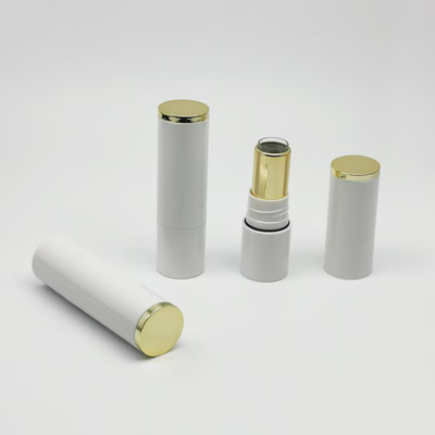 Tubo di balsamo labiale di plastica per imballaggi per contenitori cosmetici Custom 3.5g 5g Tubo di rossetto per labbra vuote