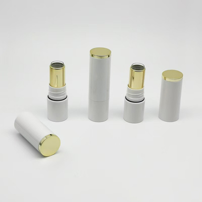 Tubo di balsamo labiale di plastica per imballaggi per contenitori cosmetici Custom 3.5g 5g Tubo di rossetto per labbra vuote