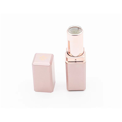 Tubo di rossetto con sigillo di gomma a vite Tubo di balsamo labiale di plastica per contenitore cosmetico