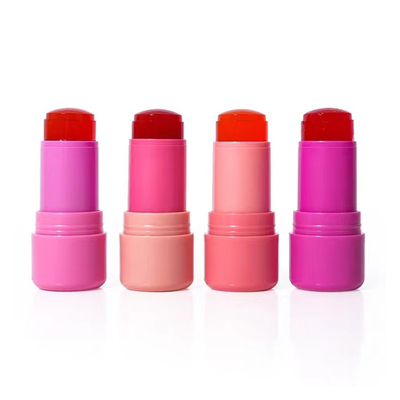Tubo di rossetto con sigillo di gomma Tubo di balsamo labiale di plastica per imballaggi per contenitori cosmetici