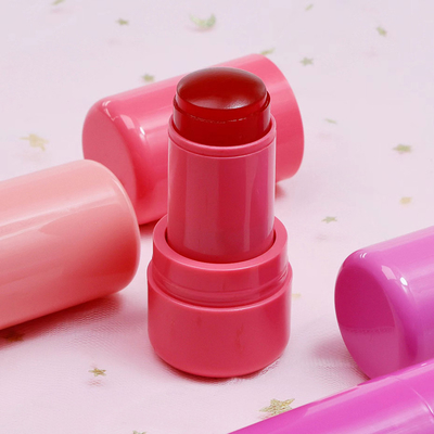 Tubo di balsamo labiale di plastica per contenitori cosmetici