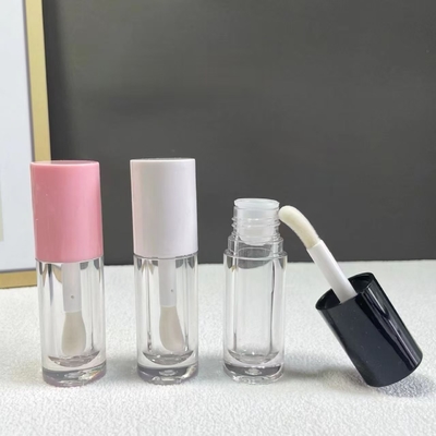 Funzione Lip gloss confezionamento in metallo quadrato cosmetici con gradiente e bacchette