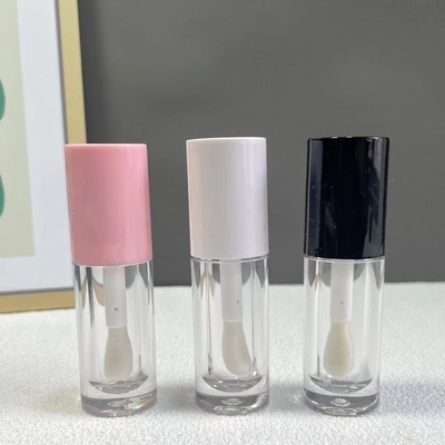 Funzione Lip gloss confezionamento in metallo quadrato cosmetici con gradiente e bacchette