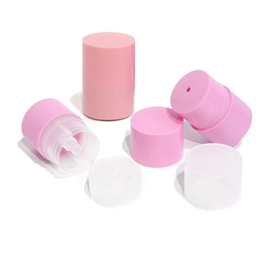 Fabbrica di tubi di rossetto a bocca rotonda 4g vuoti con chiusura a vite di sigillo di gomma tubo di balsamo labiale di plastica per imballaggi per contenitori cosmetici