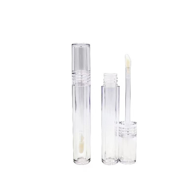 Chiusura a vite di sigillo di gomma tubo di balsamo labiale di plastica per contenitori cosmetici imballaggio 3,5 g 5 g tubo di rossetto per labbra vuote