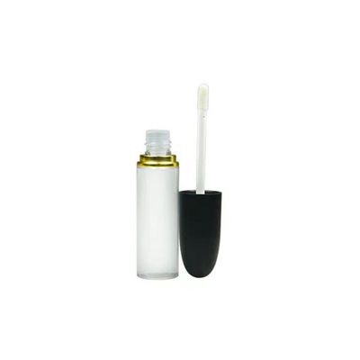 Tubo di rossetto con chiusura a vite di sigillo di gomma Tubo di balsamo labiale di plastica per contenitore cosmetico