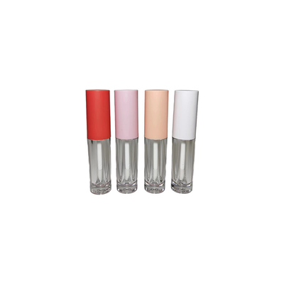 Imballaggio Vuoto 6ml Tubi lucidi per labbra Striglia Rotonda Logo personalizzato Tubi lucidi per labbra